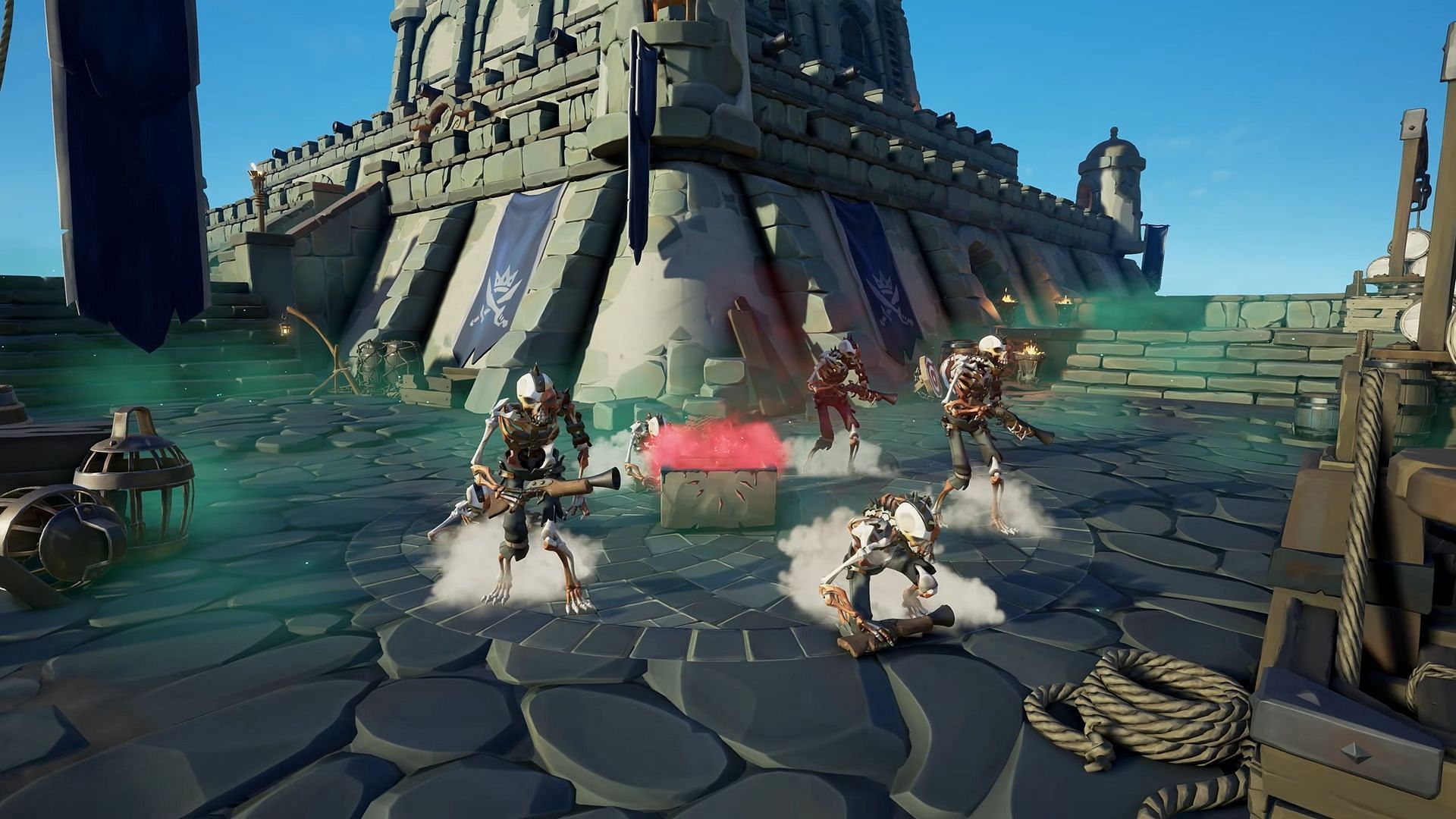A skeleton army doesn't seem all that bad (Image via Rare)
